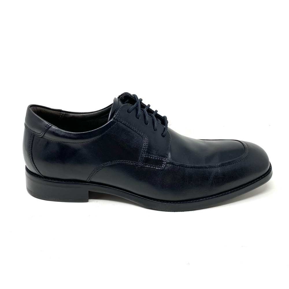 JOHNSTON & MURPHY FELDON MOC TOE Black Calfskin Leather